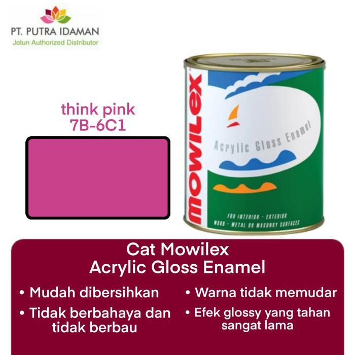 CAT KAYU BESI MOWILEX AGE 1 Liter 7B-6C1 Think Pink - Tinting
