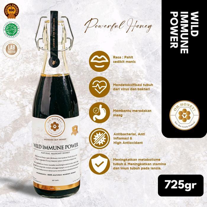 WILD IMMUNE POWER / MADU HUTAN ALAMI 100% ASLI ( MADU POHON MAHONI )