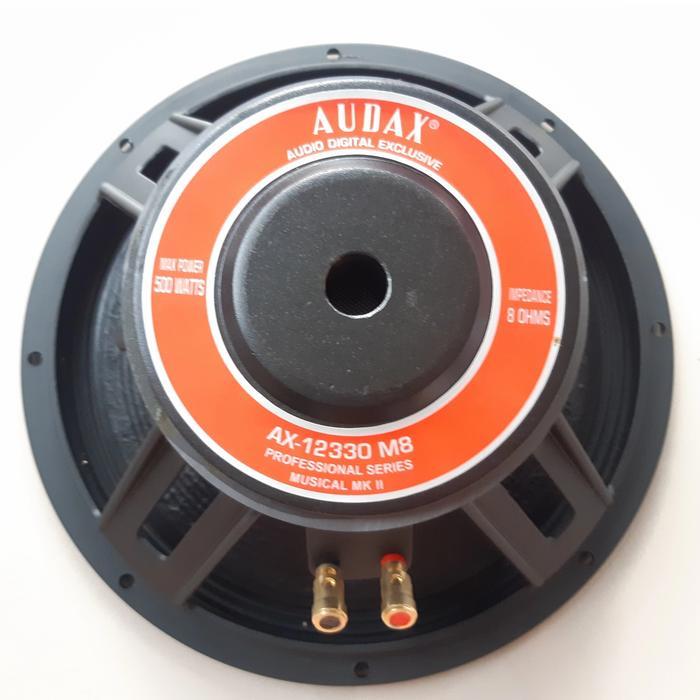 Speaker 12 Inch Fullrange Audax 500 Watt Original Asli 12In 12" Audax Redy Stok