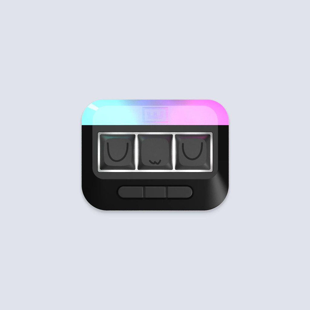 Wooting UwU Osu Magnetic Axis Keyboard RGB Colorful Desktop Matching
