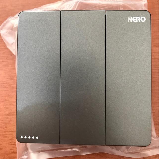 SAKLAR TRIPLE NERO CASA X2 GREY / SAKLAR 3 GANG NERO CASA X2 GREY