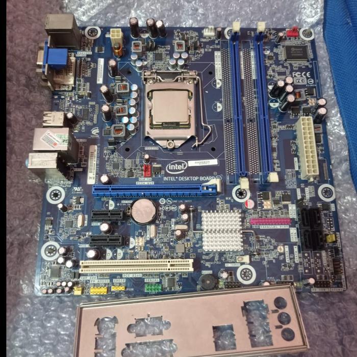paket mobo h55+ core i3 gen1 fan Lga 1156 ddr3 onboard vga