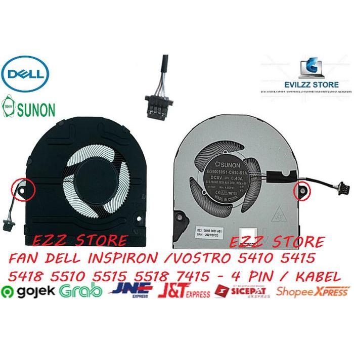 Terlaris Best Quality 100% Original Fan Dell Inspiron Vostro 5410 5415 5510 5515 7415 Inspiron 5410