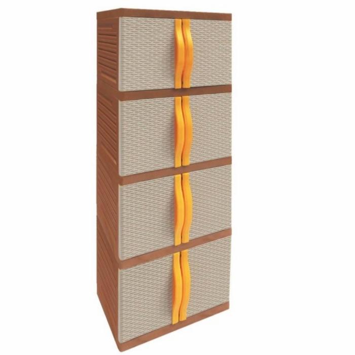 Lemari Plastik Club Mini Susun 4