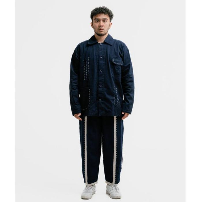 Dama Kara Jalin Jacket Sashiko
