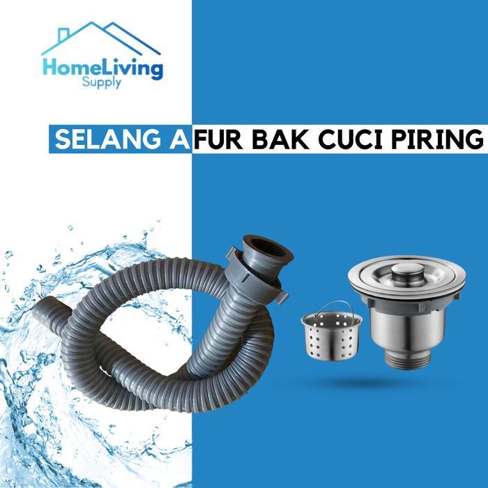 Selang Afur Bak Cuci Piring Set Bak Cuci Piring