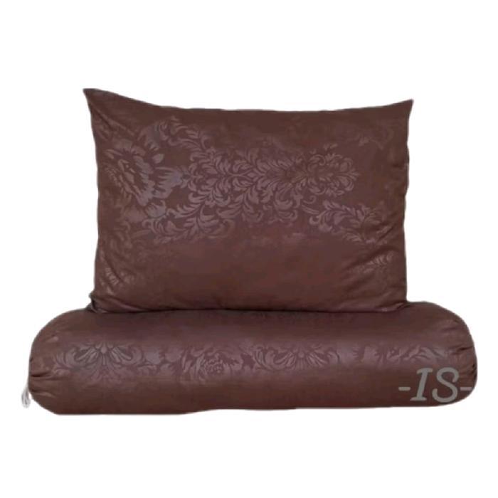 "New" Urung Bantal/Guling Kapuk Embos Premium dengan Resleting Sarung