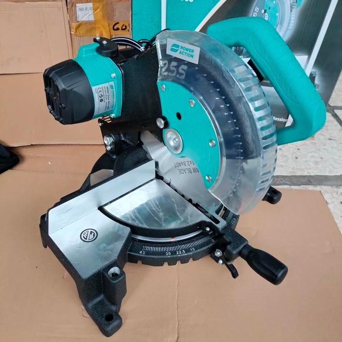 Mesin potong alumunium & kayu / Miter saw 10" Heavy duty Einhill 8423