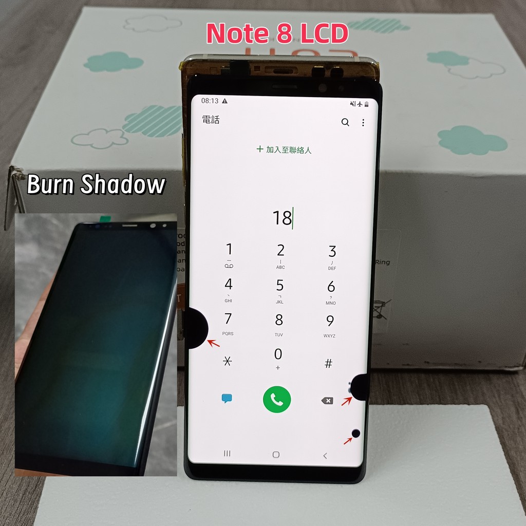 6.3" Super AMOLED For Samsung Note 8 N950 N950F N950U N950N LCD Display Touch Screen For Note8