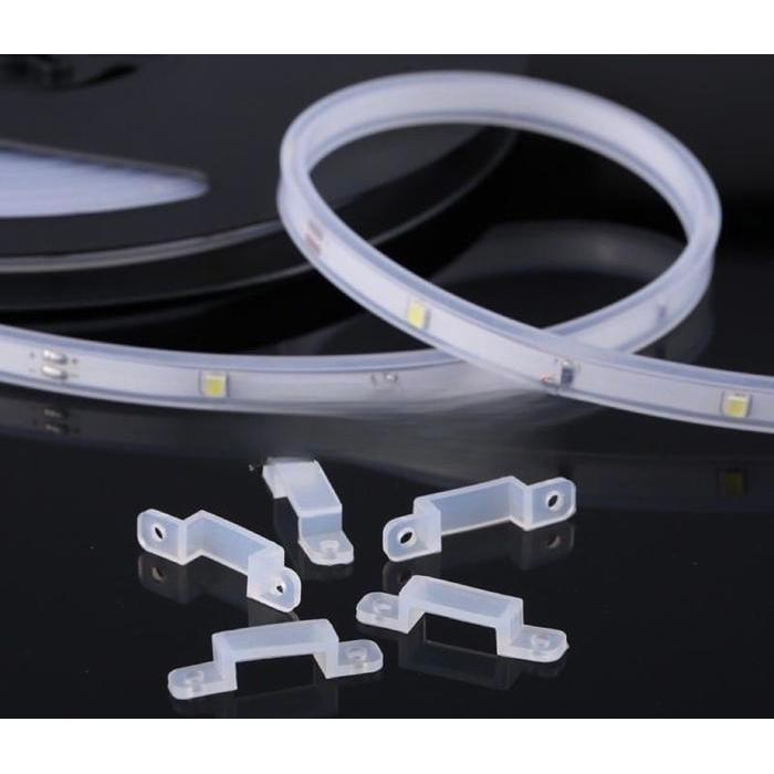 "New" Klem Kabel LED Strip Transparan /Klem lampu LED Strip Bening 5050/2835