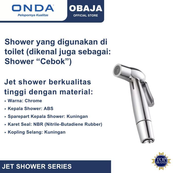"New" Jet Shower S 88 CCS Onda / Jet Shower Onda / Shower Cebok Onda S 88 CCS
