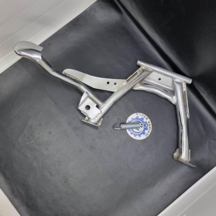 "New" Paket standar dua chrome + standar samping + engkolan chrome vario 150 vario 125 - chrome