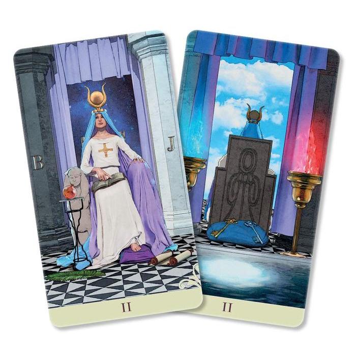 Viceversa Tarot Lo Scarabeo Tarot Card Deck Murah