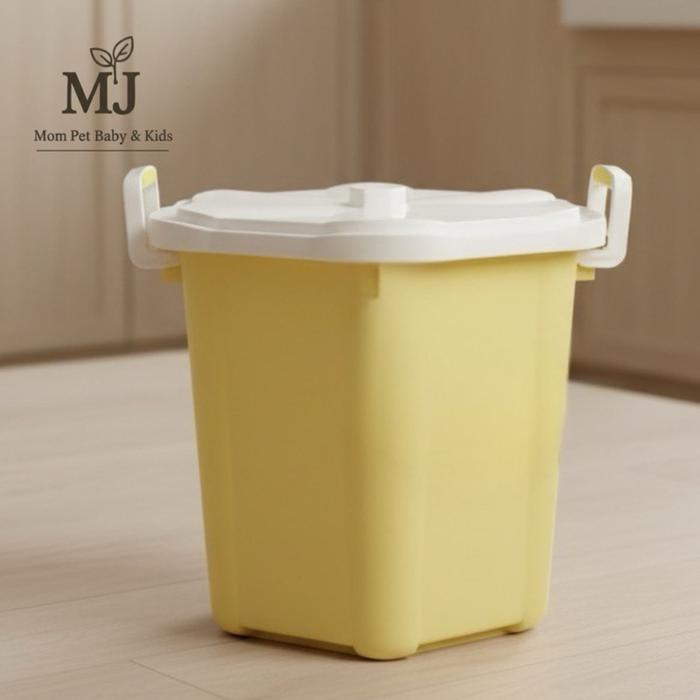 Ember Kamar Mandi 30L Warna Putih Estetik Ember Plastik Tahan Lama dengan Desain Minimalis dan