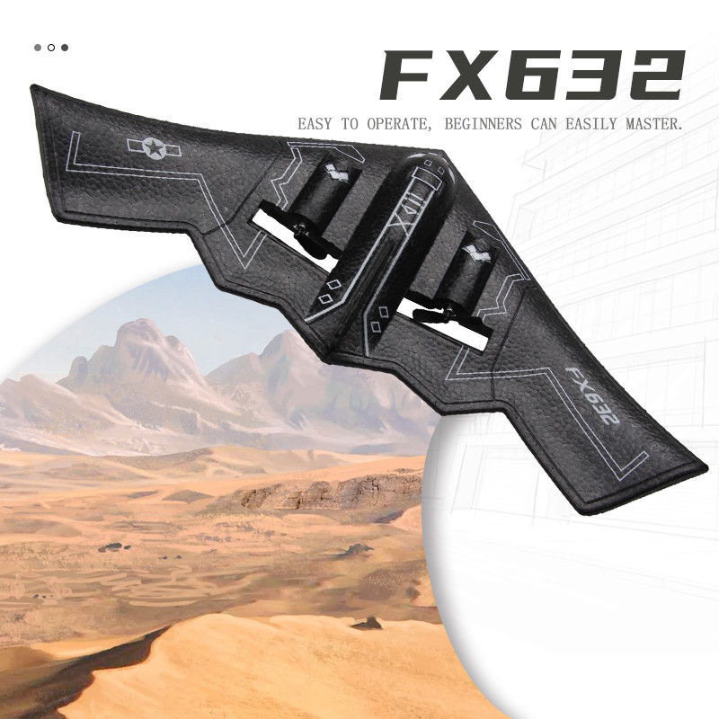 Rc Plane B2 Stealth Bomber 2Ch 34Cm Wingspain Cessna 2.4G Remote Control Airplane Aircraft Drone