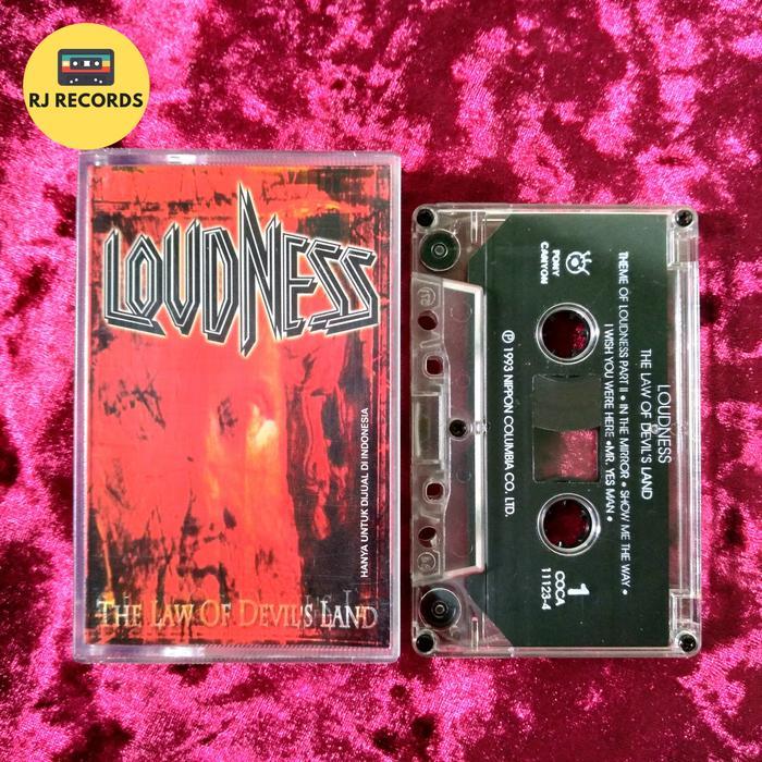 Kaset Pita Loudness - The Law Of Devil's Land