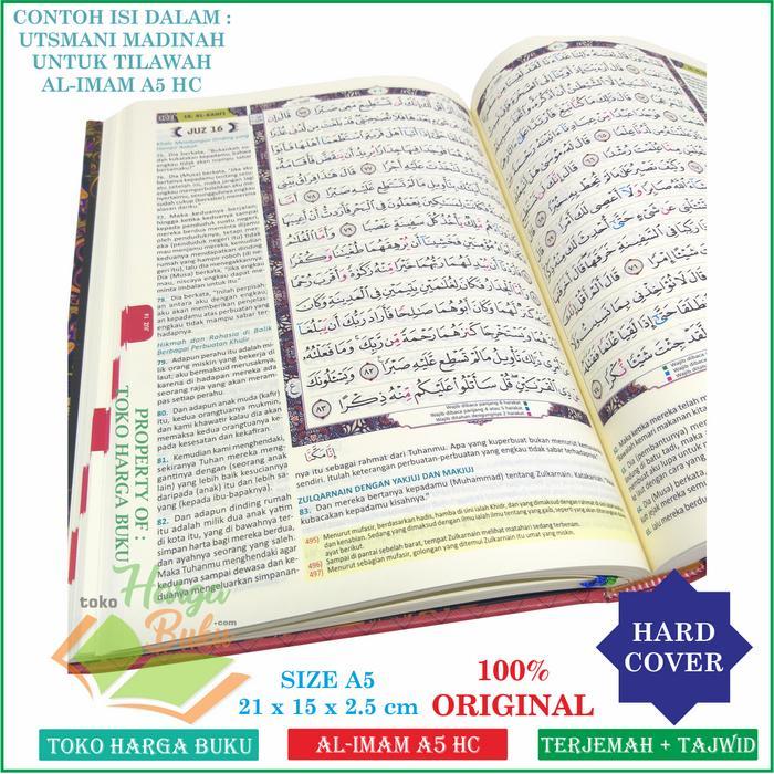 Top Mushaf Al-Quran Utsmani Tajwid Warna A5 - Hilal Media