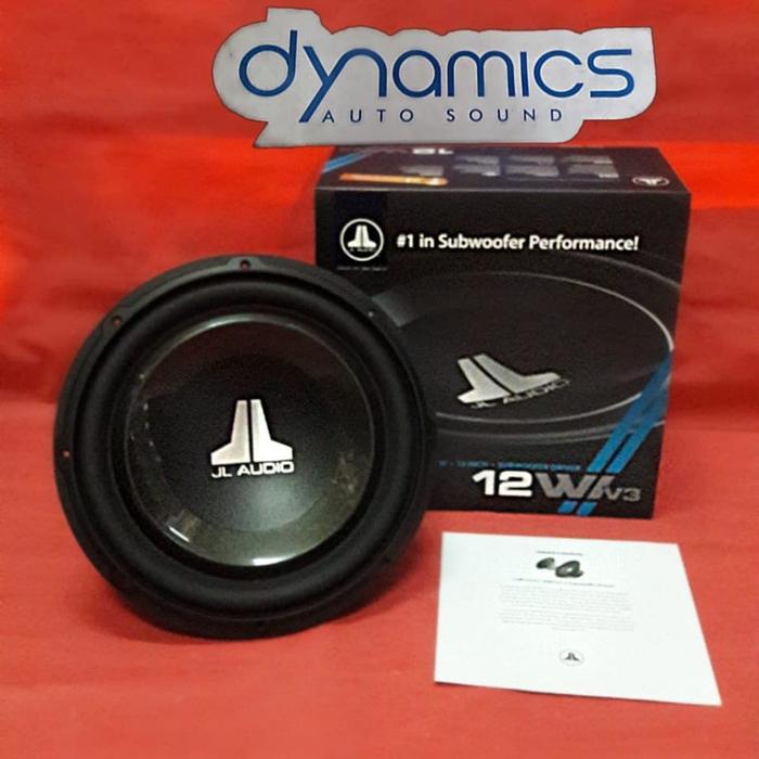 Jl Audio 12W1V3 Subwoofer Jl Audiopekan Promo Bulan Ini