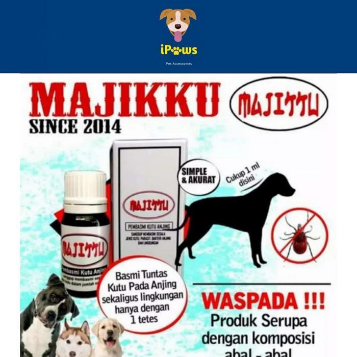 Premium Majiku Obat Kutu Ampuh Untuk Anjing Original