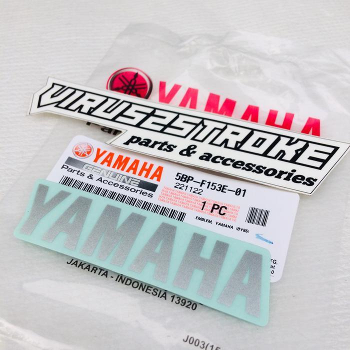 STICKER STIKER EMBLEM TOOLBOX TOLBOX TOOL BOX YAMAHA RX KING ORIGINAL