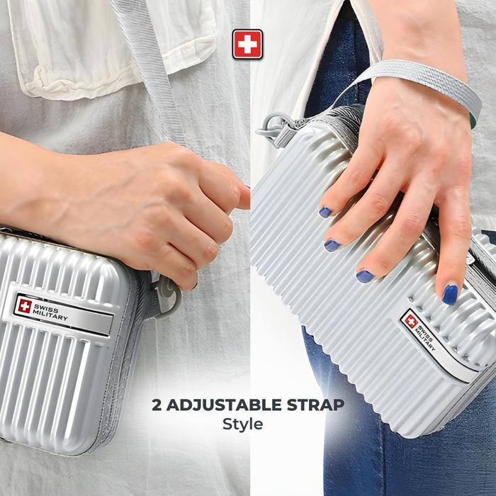 SWISS MILITARY HARDCASE MINI POUCH - TAS TRAVELING