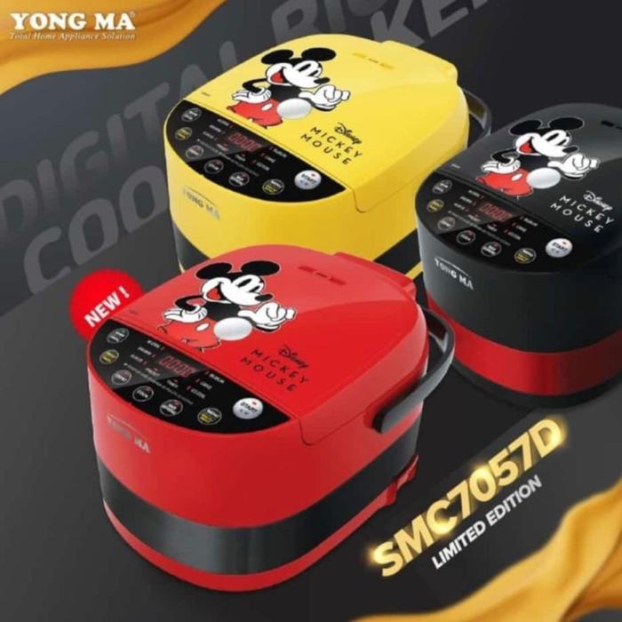 Thebest- Yongma SMC 7057D - Magic Com 2 Liter - Digital Gold Ceramic