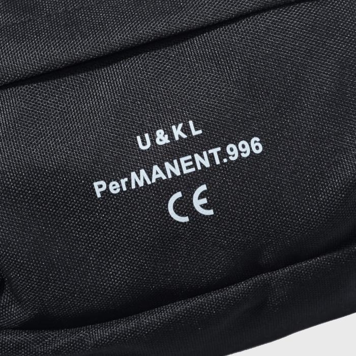 New UNKL347 Tas Slingbag Black Tas Kecil Motif SORO