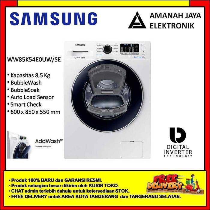 SAMSUNG FRONT LOADING 8,5 Kg WW85K54E0UW WW85K54 WW85 Add Wash