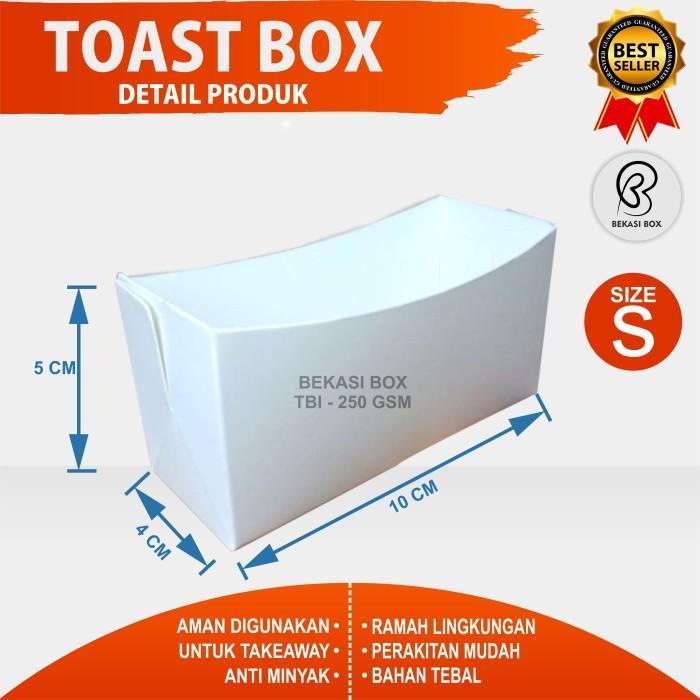 Thebest- TOAST BOX S - IVORY (PUTIH)