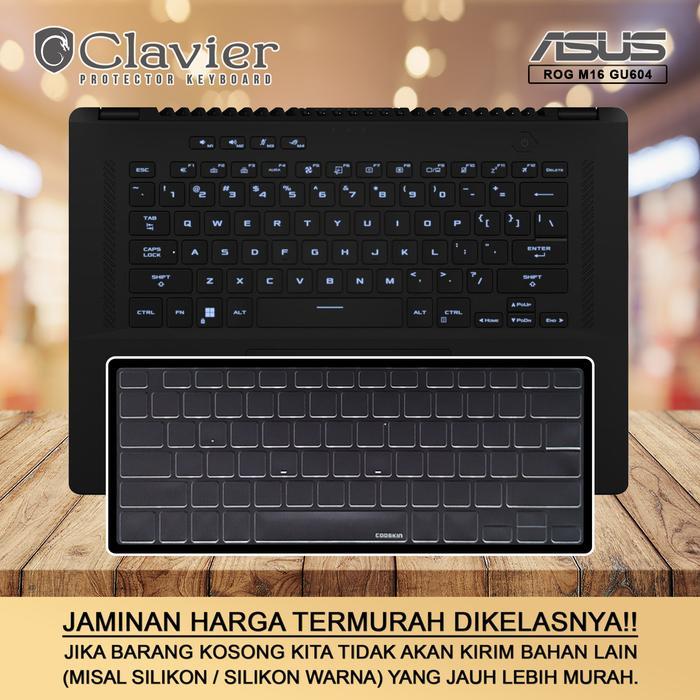 HOT PROMO Keyboard Protector Cover Asus ROG Zephyrus M16 GU604 GU604V GU604VI