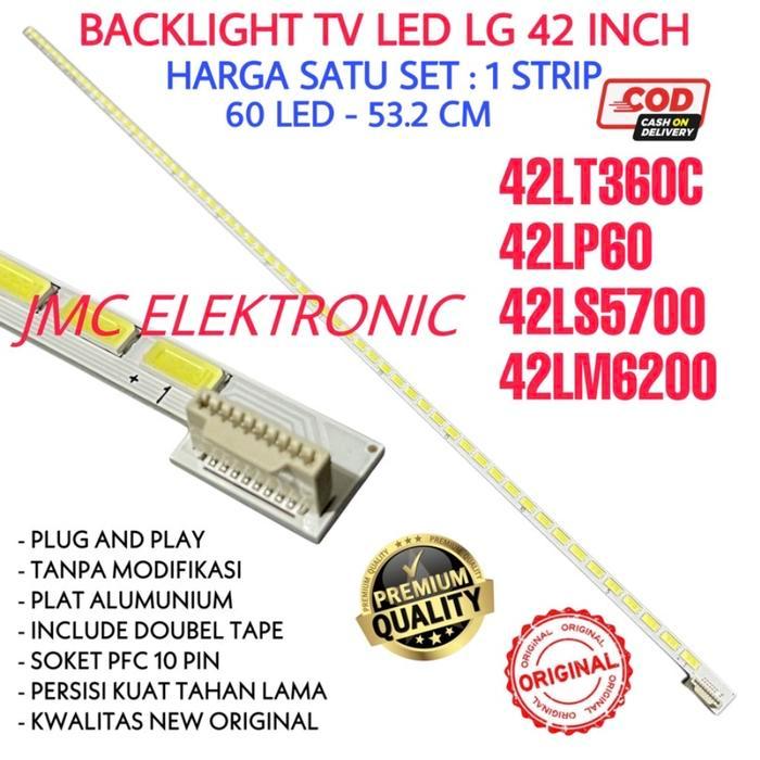 TERLARIS BACKLIGHT TV LG 42LS5700 LAMPU LED BACKLIGHT 42LM6200 42LS4600 42LT560 SALE