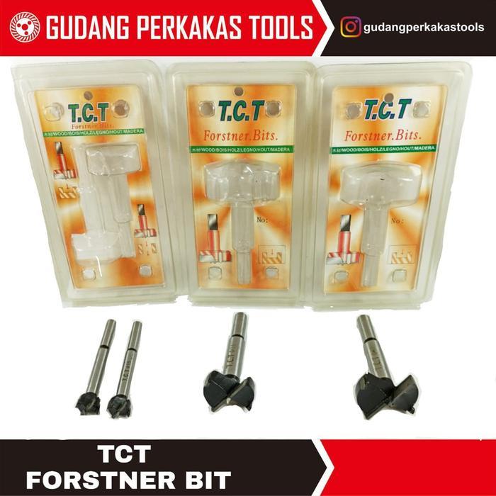 Tct Forstner Bit / Hole Saw Kayu 75Mm Bull