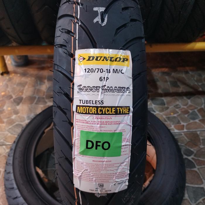Ban Dunlop Scoot Smart 2, 120/70-14,,