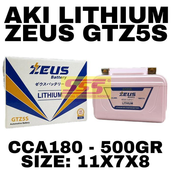 Aki Lithium Zeus Gtz5S Cca 180 Ktm Husqvarna Ninja Rr Zx25R Trabas