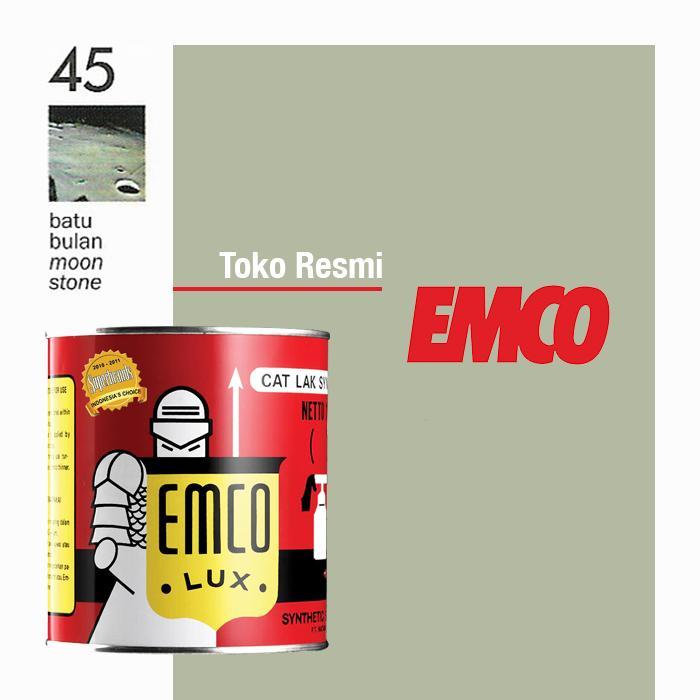 Cat Kayu & Besi Emco Lux 1Kg - Standar No. 45 Batu Bulan Abu-Abu