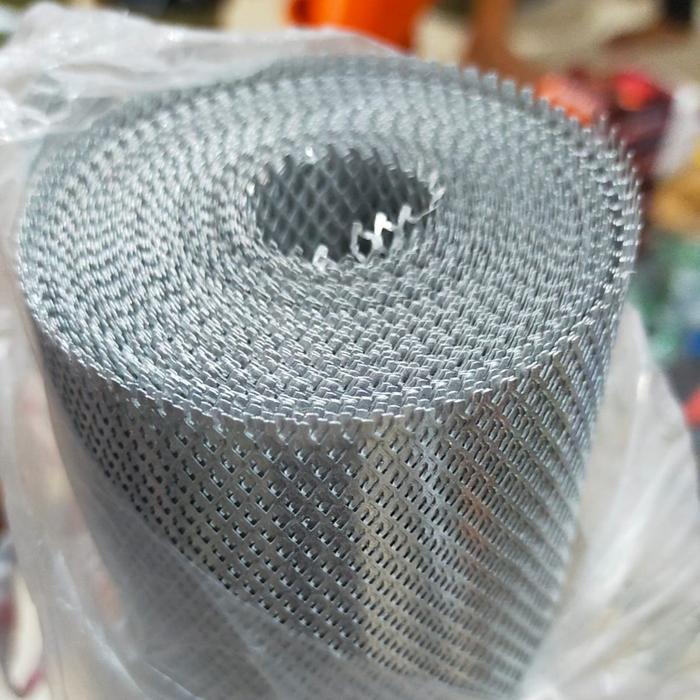 Kawat Nyamuk Kawat Parabola Alumunium Kawat Ventilasi Ramp Mesh Per Roll