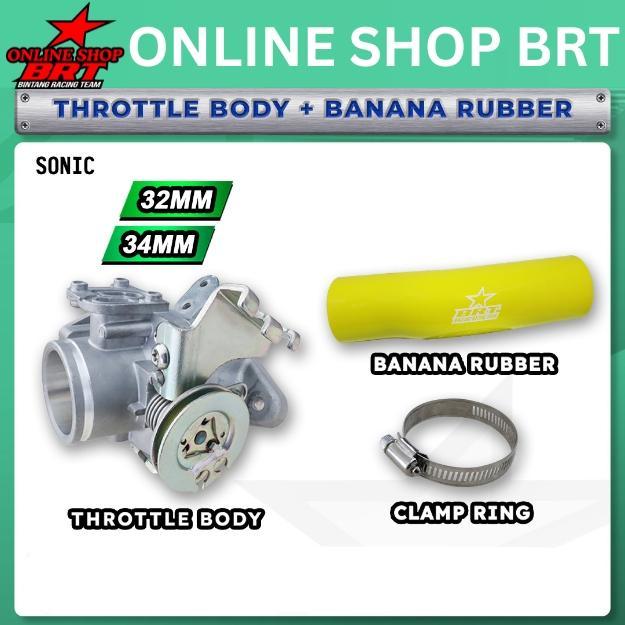 Tb Brt Throttle Body & Velocity Banana Sonic New Cb 150 Cbr 150 Cb150R Supra Gtr 150