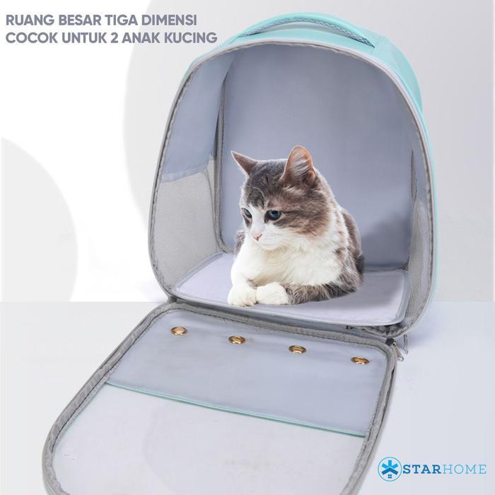 Tas Ransel Kucing Pet Cargo Travel Bag Nyaman Anti Air Tas Travelling