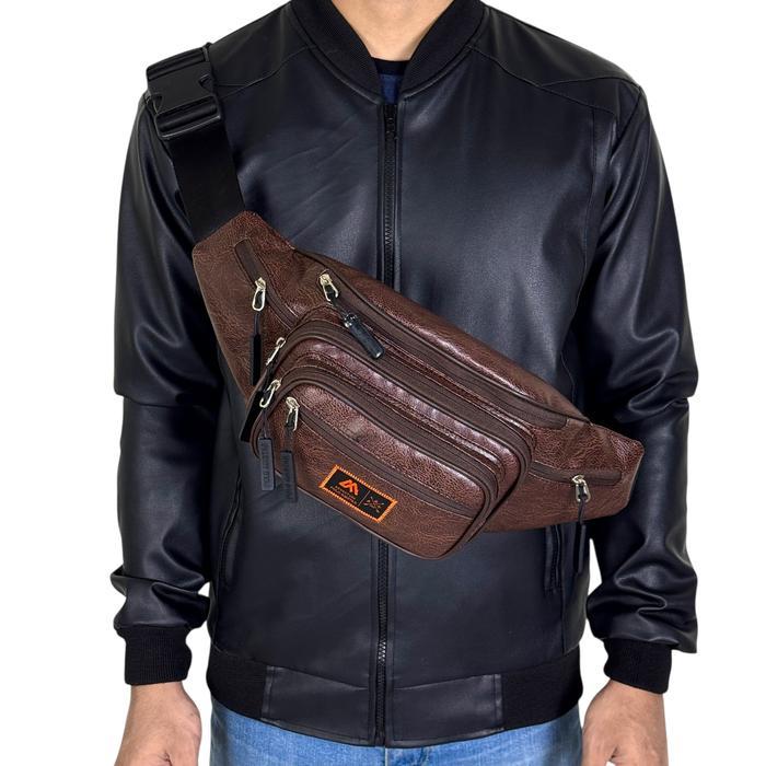 Tas Selempang Pria Tas Selempang Pria Wanita Waist Bag Casual Tas Pinggang Tas Pria