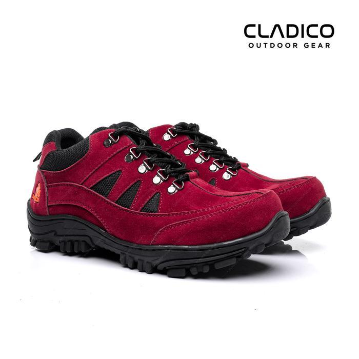 Cladico Sepatu Pria Kerja Boots Safety Ujung Besi Oliver Low Hitam Shoes Pasti Diskon