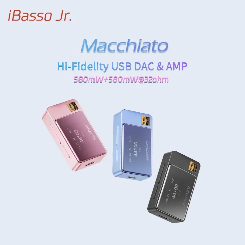iBasso Jr.Macchiato ????? ????? ??? ???? DAC-AMP HIFI USB DAC ????????
