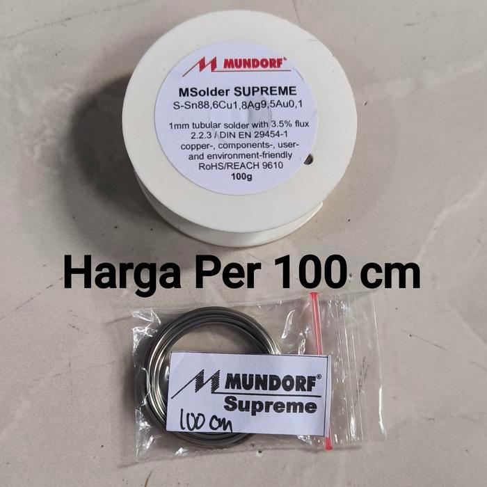 TIMAH SOLDER 100CM - MUNDORF MSOLDER SUPREME