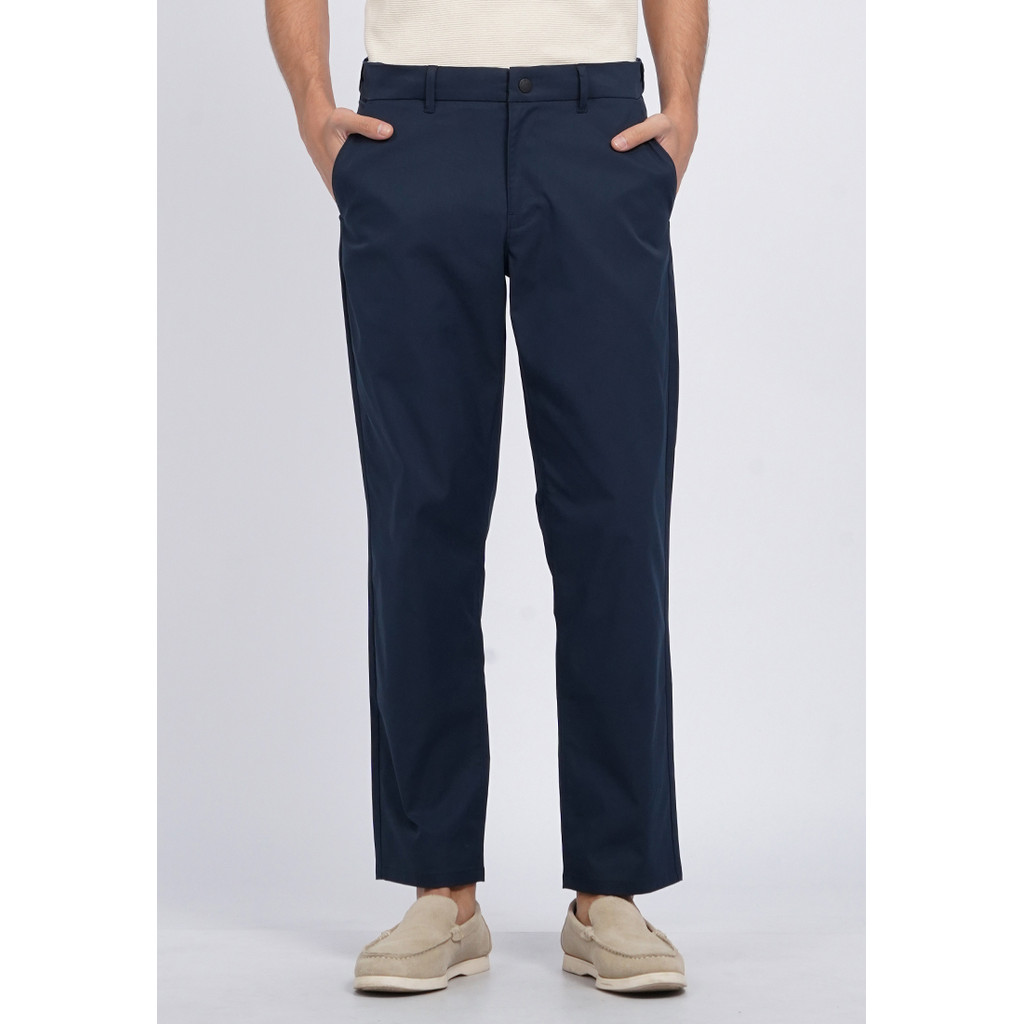 WOOD Quick Dry Chinos Pants 2-APXOTD126C048 NAVY