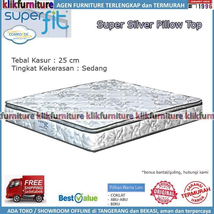 SUPER SILVER Superfit (kasur 180x200) Comforta Springbed