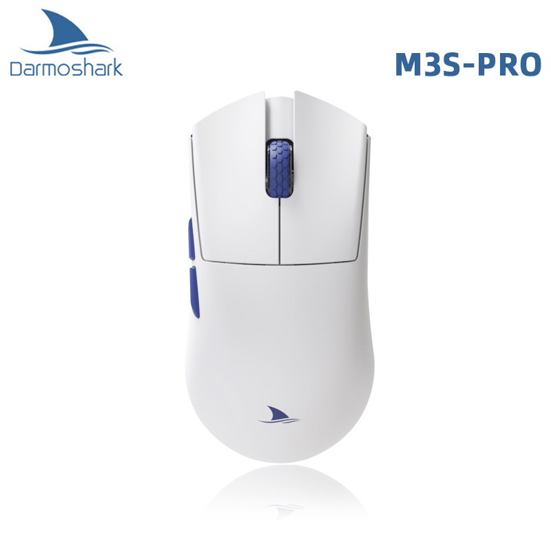 Darmoshark M3s-Pro Wireless Bluetooth Gaming Mouse PAM3395 Optical Sensor N52840 HUANO Switch 26KDPI