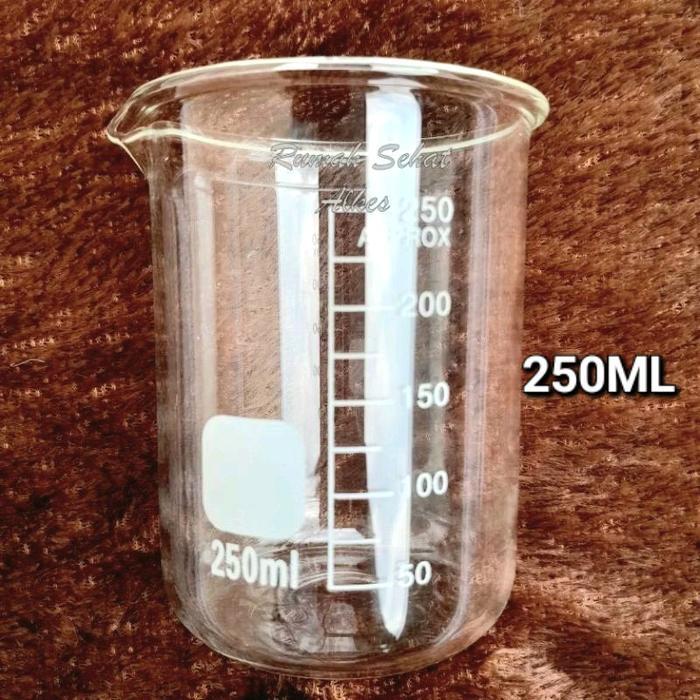 Gelas Ukur Laboratorium Kaca / Gelas Ukur Kaca / Beaker Glass Laboratorium