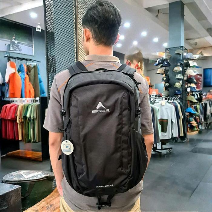 EIGER DIARIO DIGI 25L LAPTOP BACKPACK DAYPACK TAS PUNGGUNG - ORIGINAL