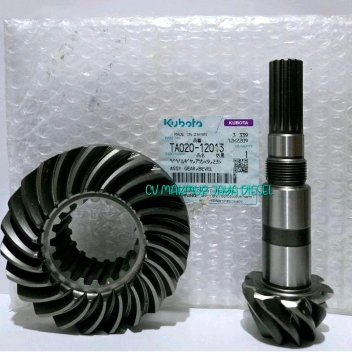 Assy Gear Bevel Depan L3608 TA020-12013 Kubota