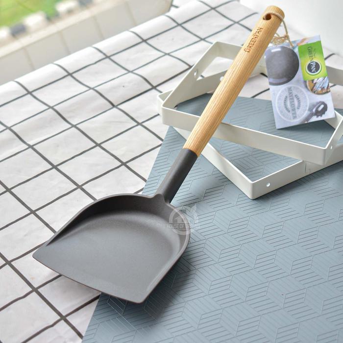 Greenpan Nylon Spatula Wooden Handle
