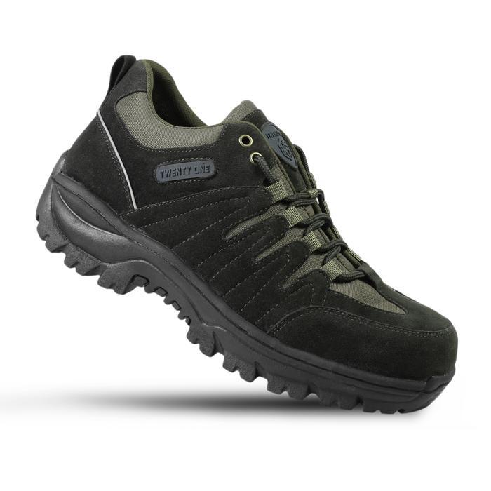 Eiger - Sepatu Pria Outdoor Hiking Safety Boot Ujung Besi